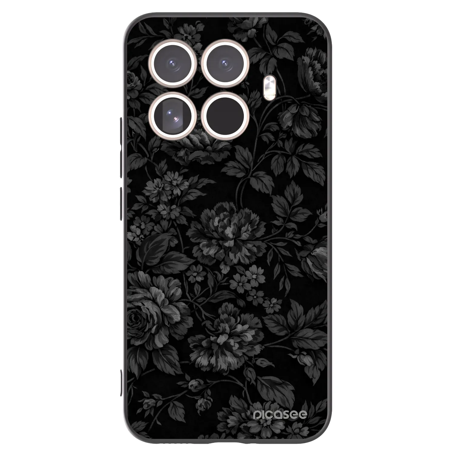 Picasee silikonowe czarne etui na Xiaomi 15T Pro - Dark Romance
