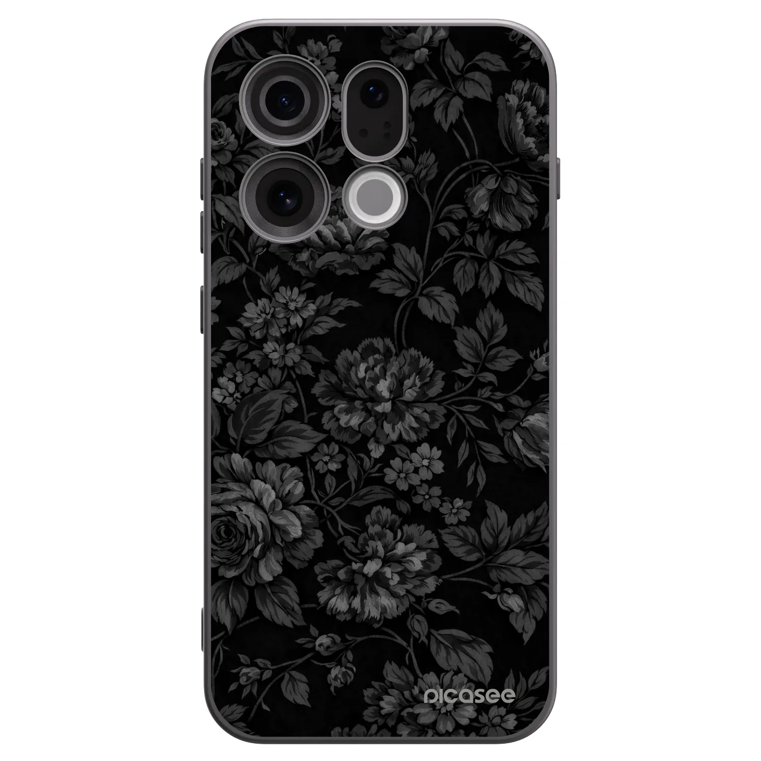 Picasee silikonowe czarne etui na OPPO Find X9 - Dark Romance