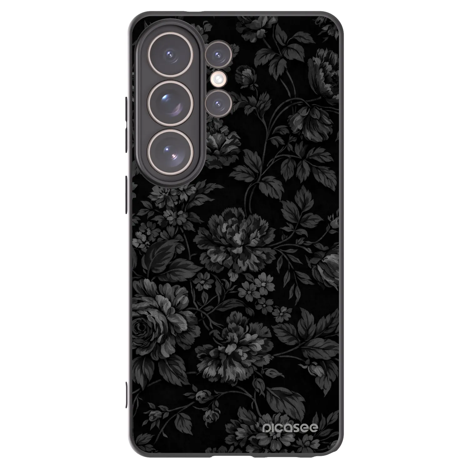 Picasee silikonowe czarne etui na Samsung Galaxy S26 Ultra - Dark Romance