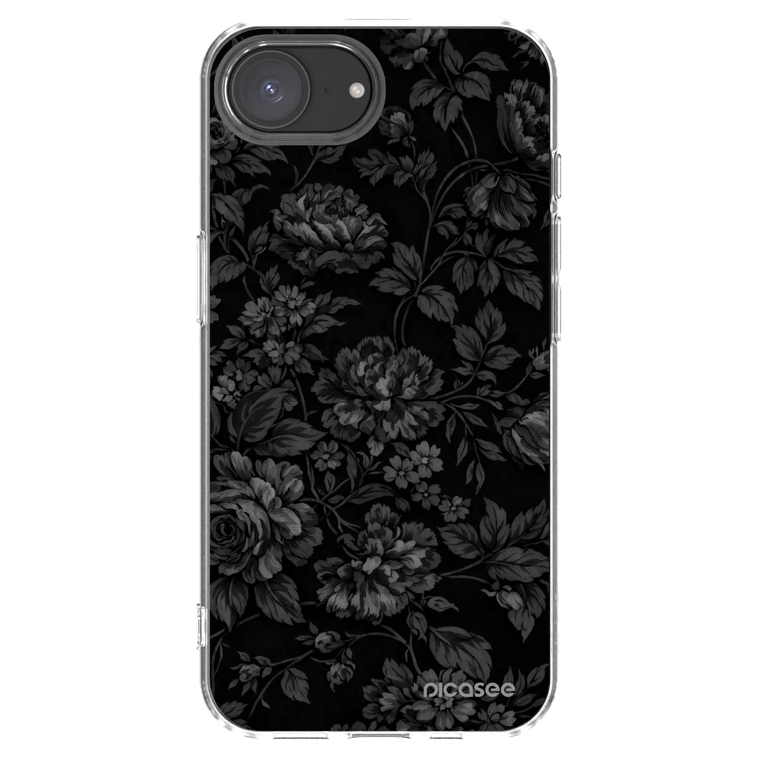 Picasee silikonowe przeźroczyste etui na Apple iPhone 17e - Dark Romance
