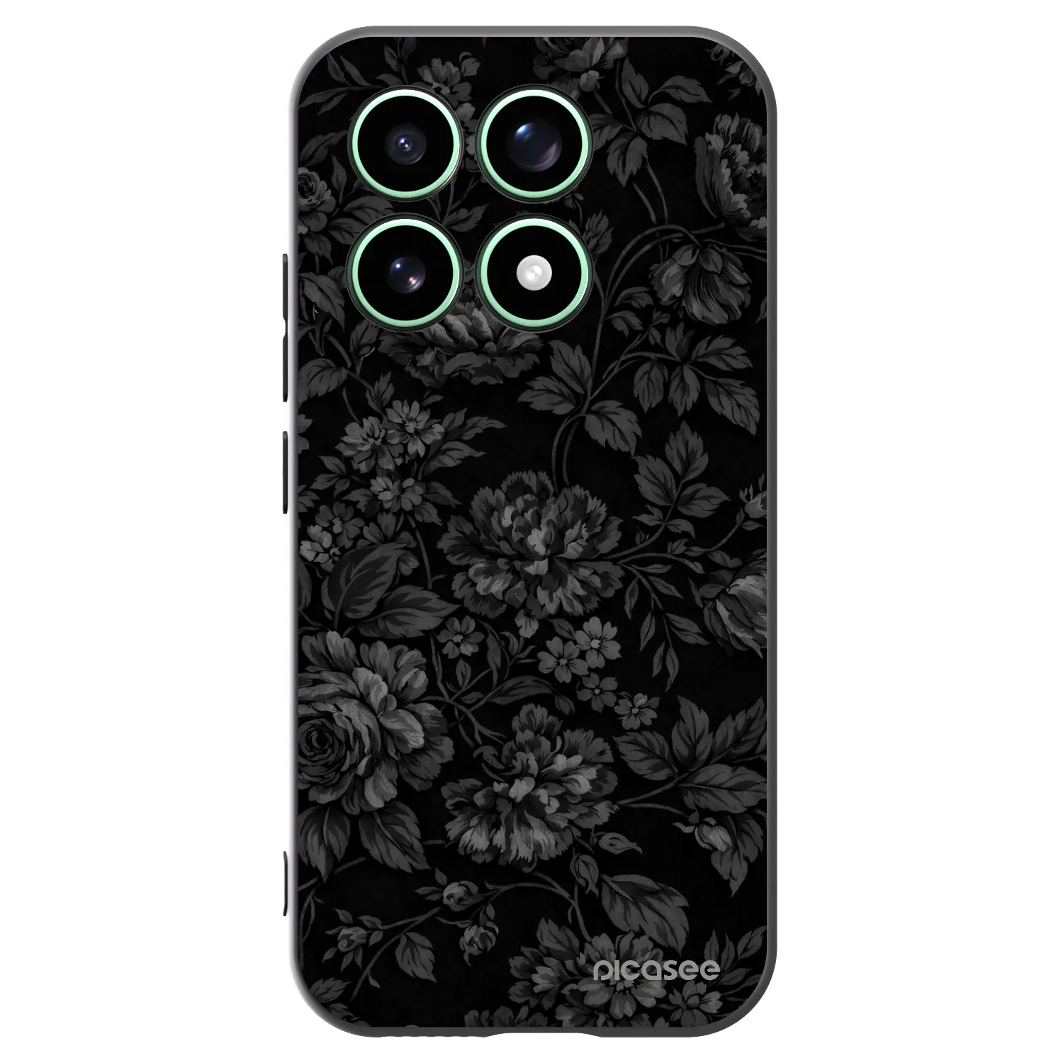 Picasee silikonowe czarne etui na Xiaomi 17 - Dark Romance