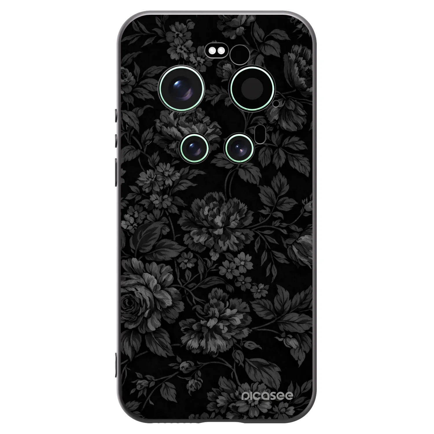 Picasee silikonowe czarne etui na Xiaomi 17 Ultra - Dark Romance