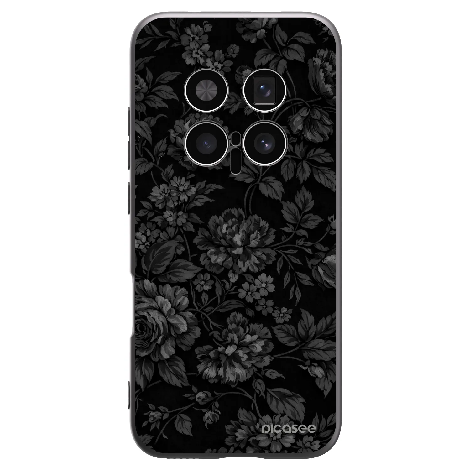 Picasee silikonowe czarne etui na Honor Magic8 Pro 5G - Dark Romance