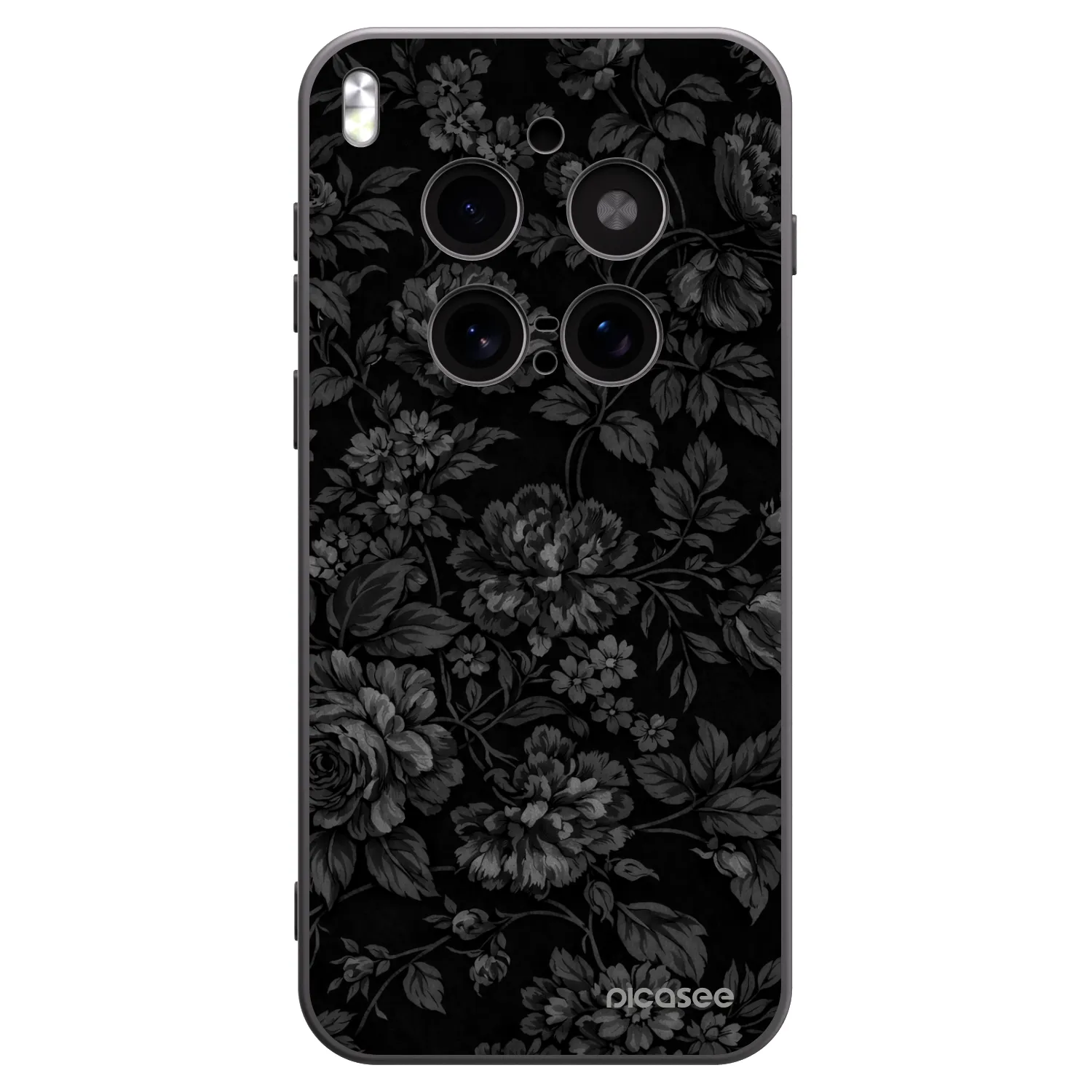 Picasee silikonowe czarne etui na Vivo X300 Pro - Dark Romance