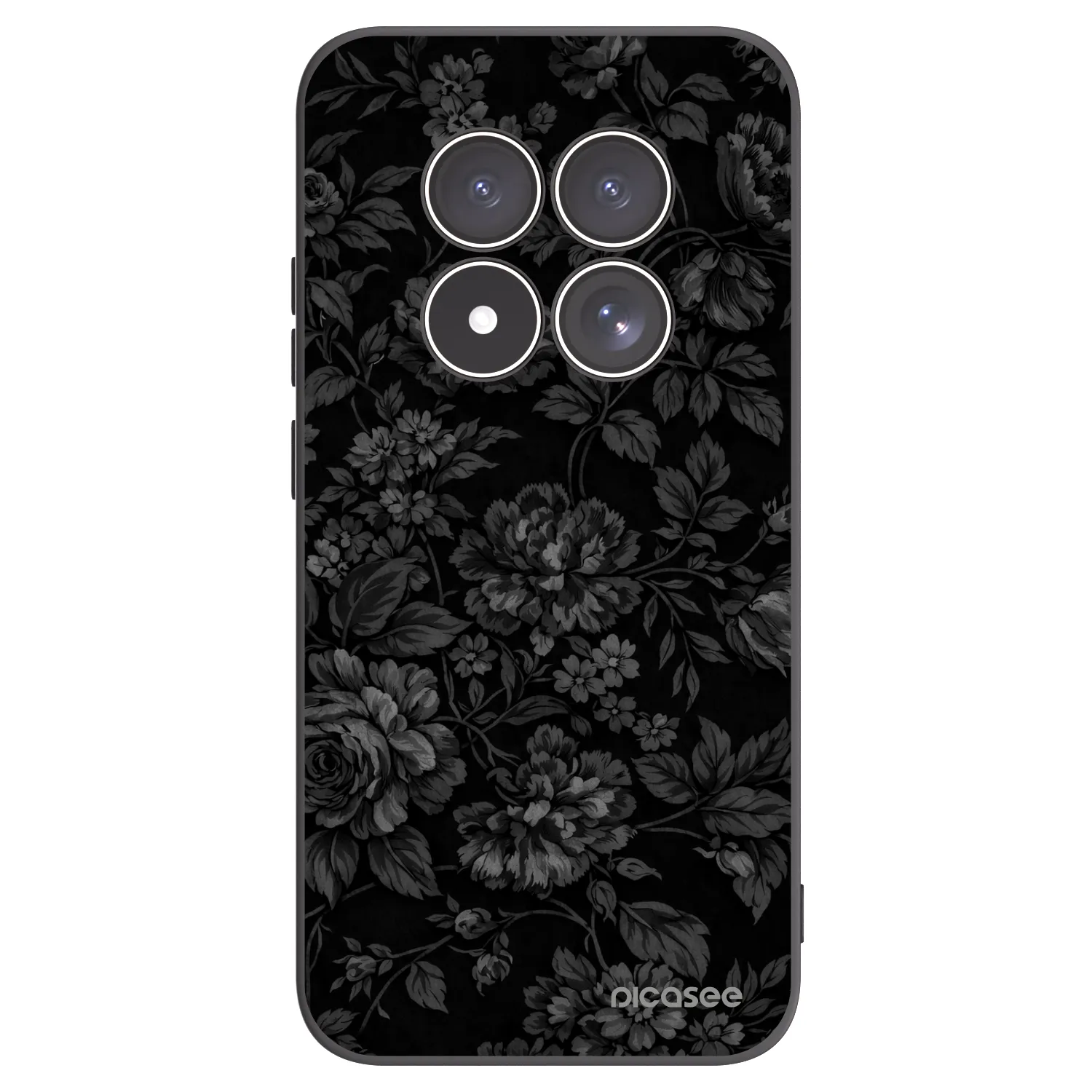 Picasee silikonowe czarne etui na Xiaomi Redmi Note 15 Pro 5G - Dark Romance