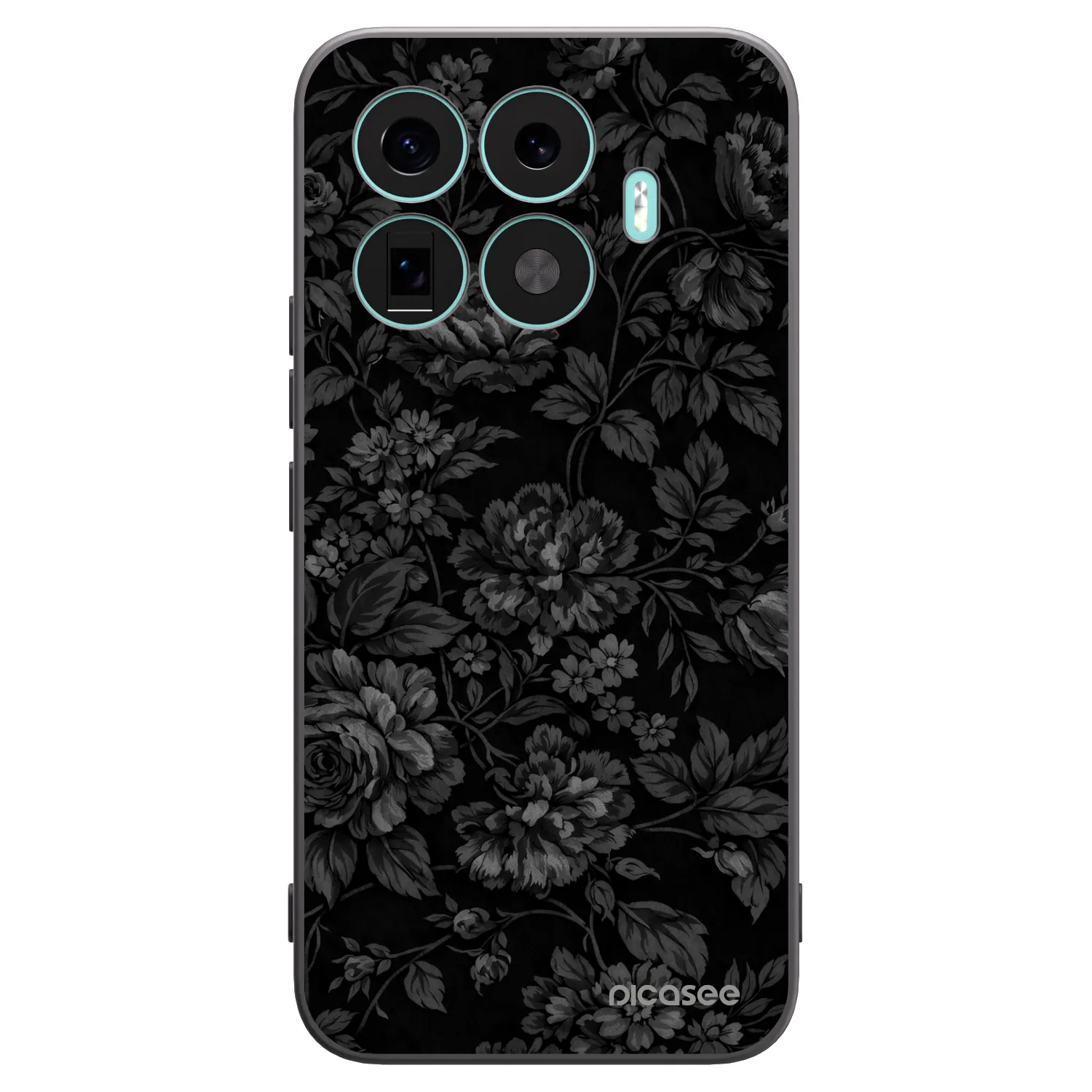 Picasee silikonowe czarne etui na Xiaomi 17T Pro - Dark Romance