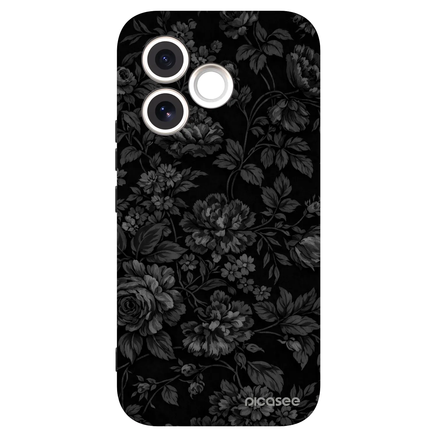 Picasee silikonowe czarne etui na Honor 600 Lite - Dark Romance
