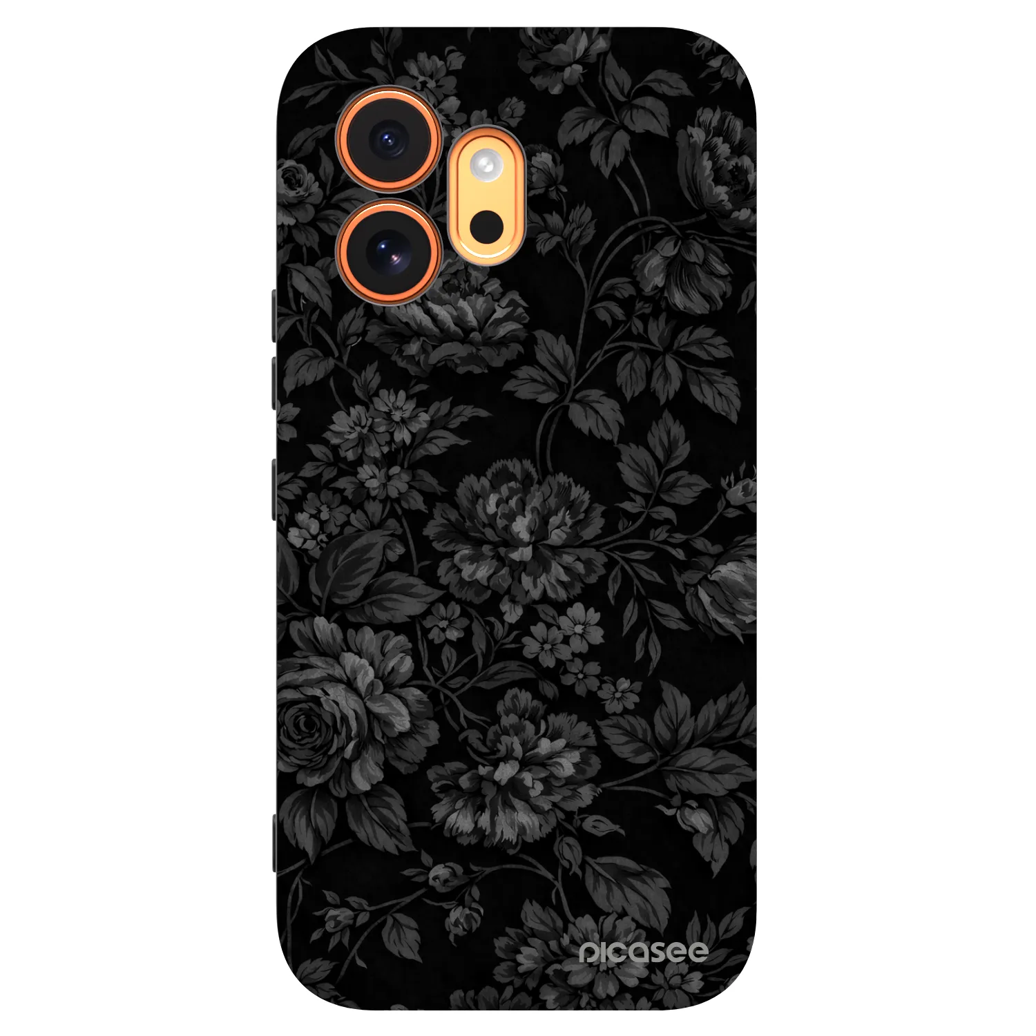 Picasee silikonowe czarne etui na Honor 600 - Dark Romance