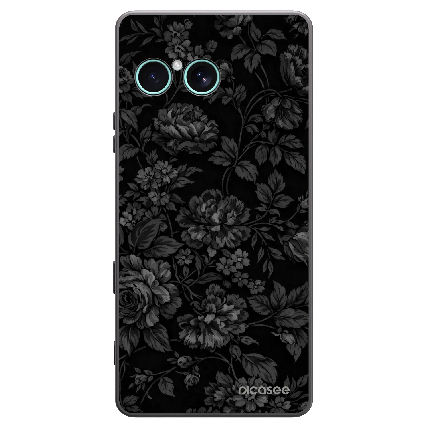 Picasee silikonowe czarne etui na Sony Xperia 10 VII - Dark Romance
