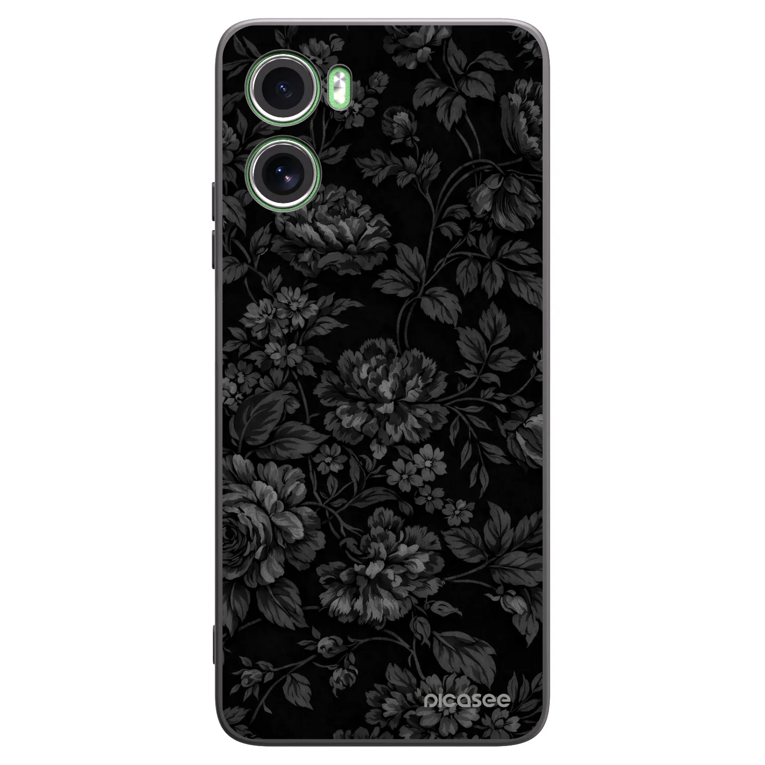Picasee silikonowe czarne etui na Motorola Moto G06 - Dark Romance