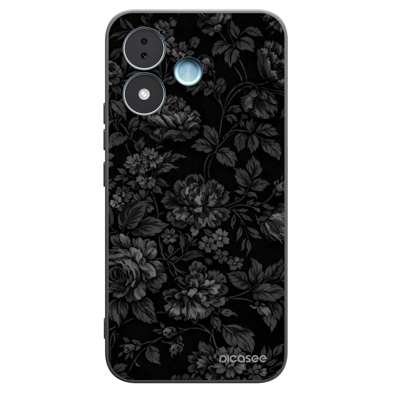 Picasee silikonowe czarne etui na Xiaomi Redmi Note 17 5G - Dark Romance