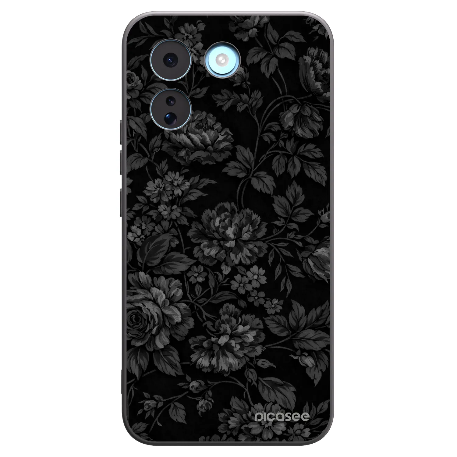 Picasee silikonowe czarne etui na Xiaomi Redmi Note 17 Pro MAX 5G - Dark Romance
