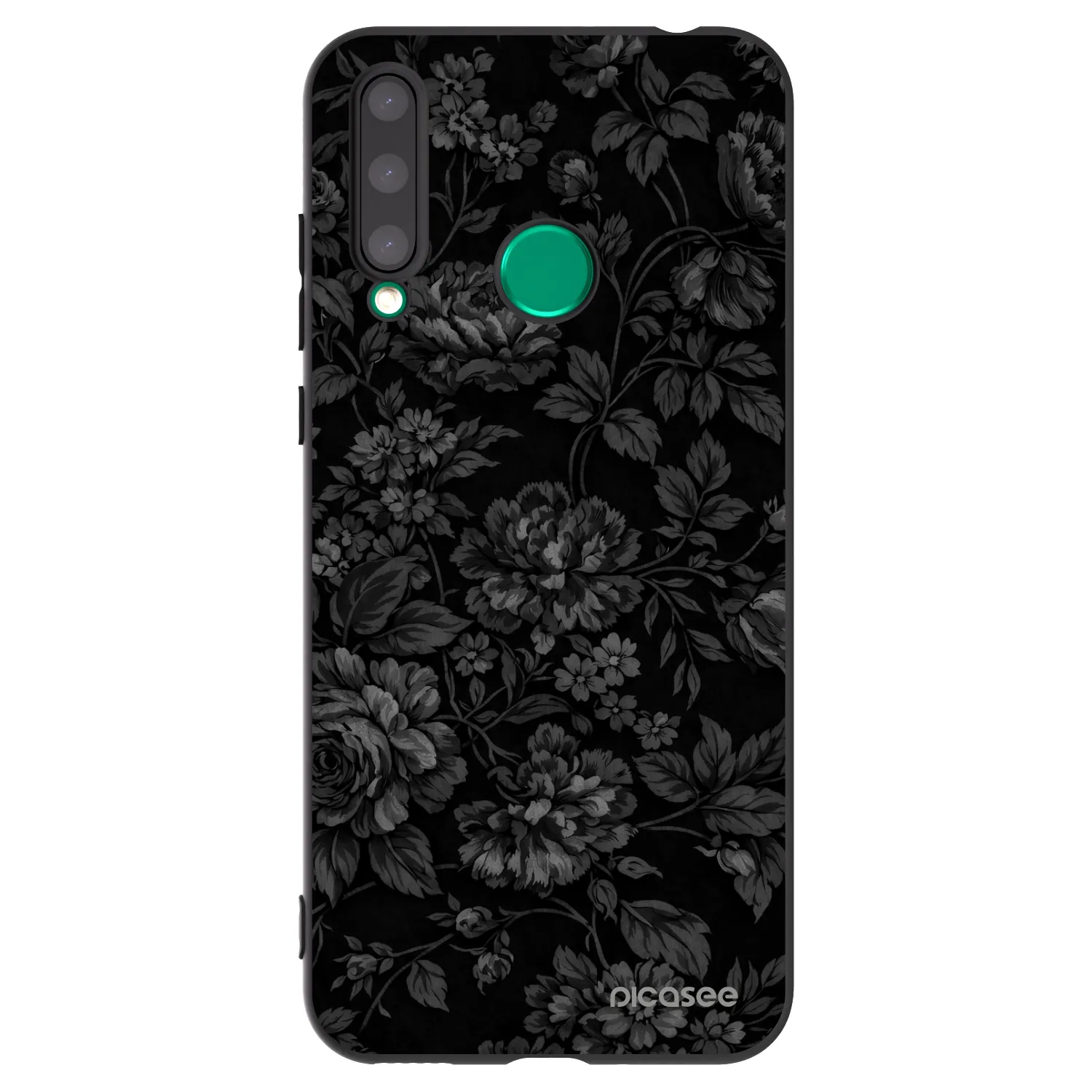 Picasee silikonowe czarne etui na Honor 20 Lite - Dark Romance