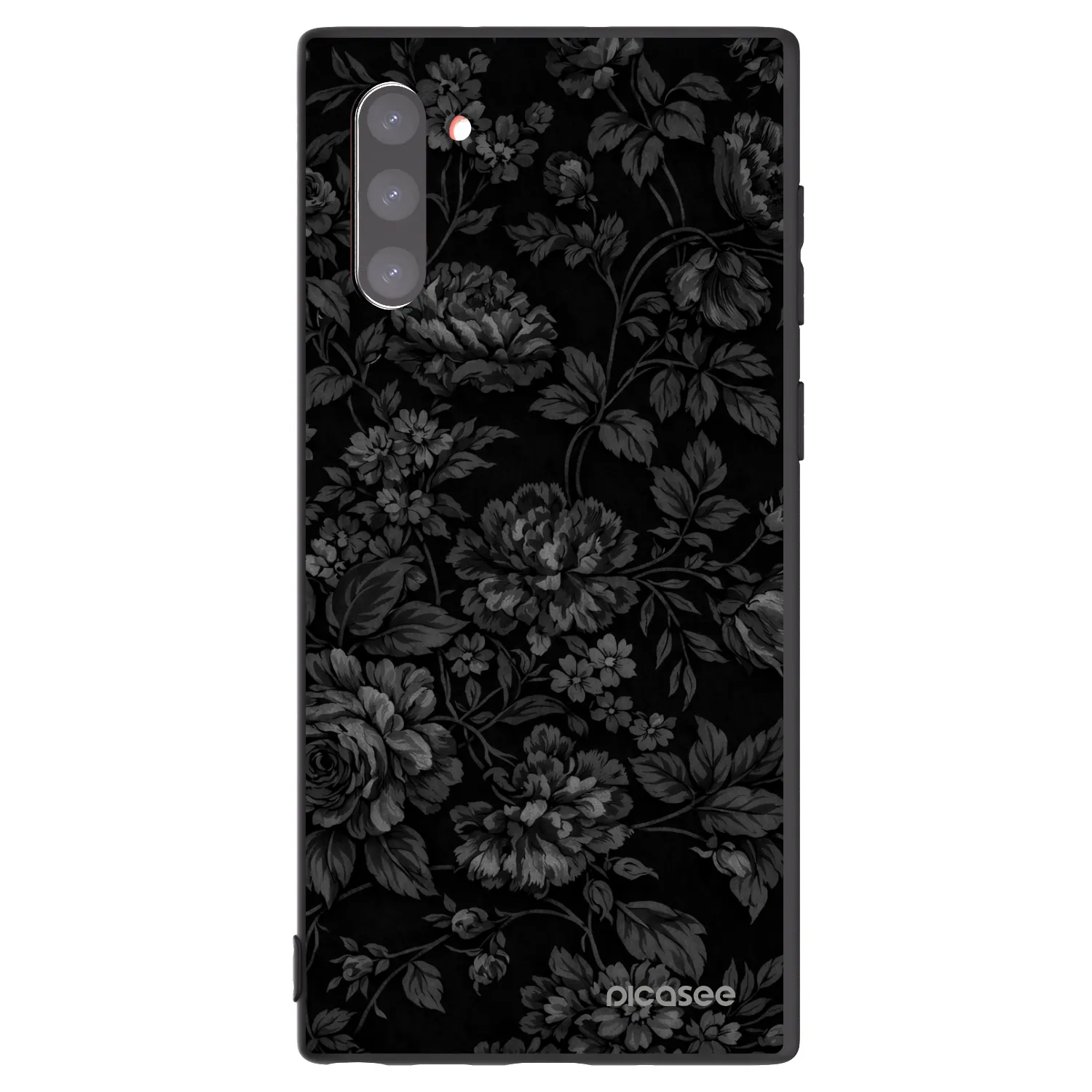 Picasee silikonowe czarne etui na Samsung Galaxy Note 10 N970F - Dark Romance
