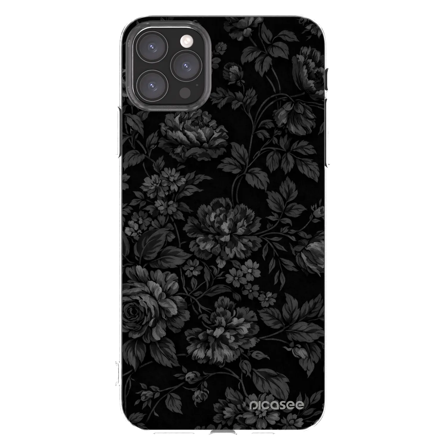 Picasee silikonowe przeźroczyste etui na Apple iPhone 11 Pro Max - Dark Romance