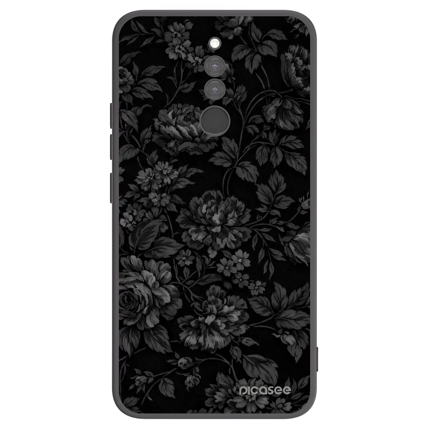 Picasee silikonowe czarne etui na Xiaomi Redmi 8 - Dark Romance