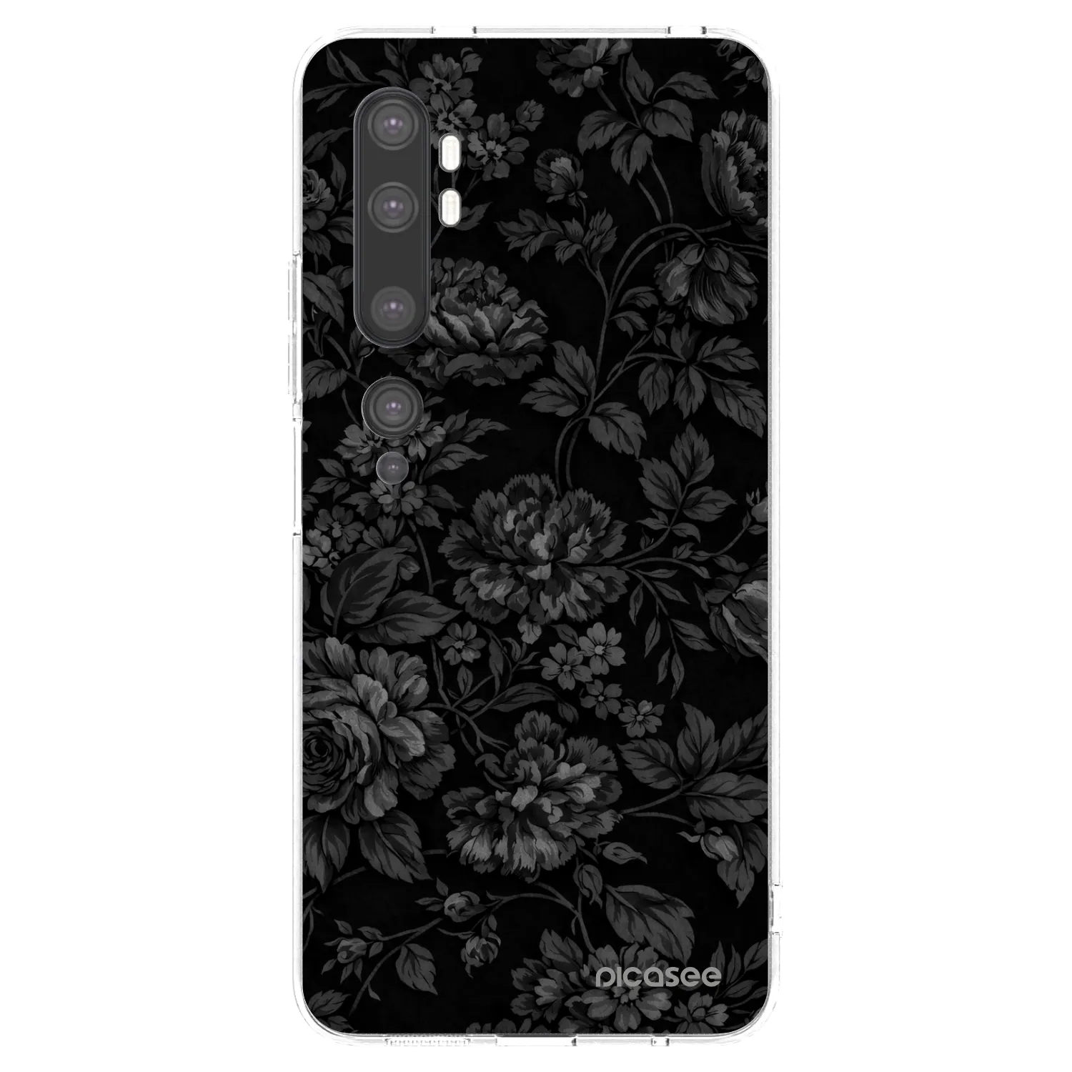 Picasee silikonowe przeźroczyste etui na Xiaomi Mi Note 10 (Pro) - Dark Romance