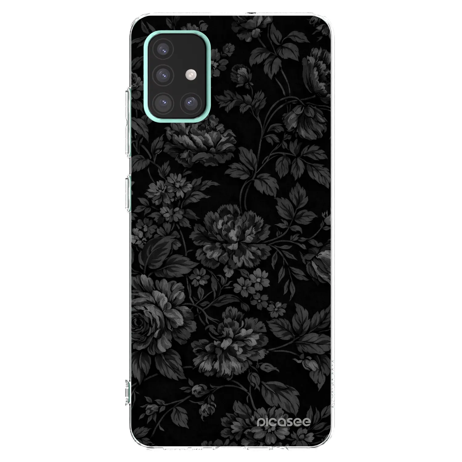 Picasee silikonowe przeźroczyste etui na Samsung Galaxy A51 A515F - Dark Romance