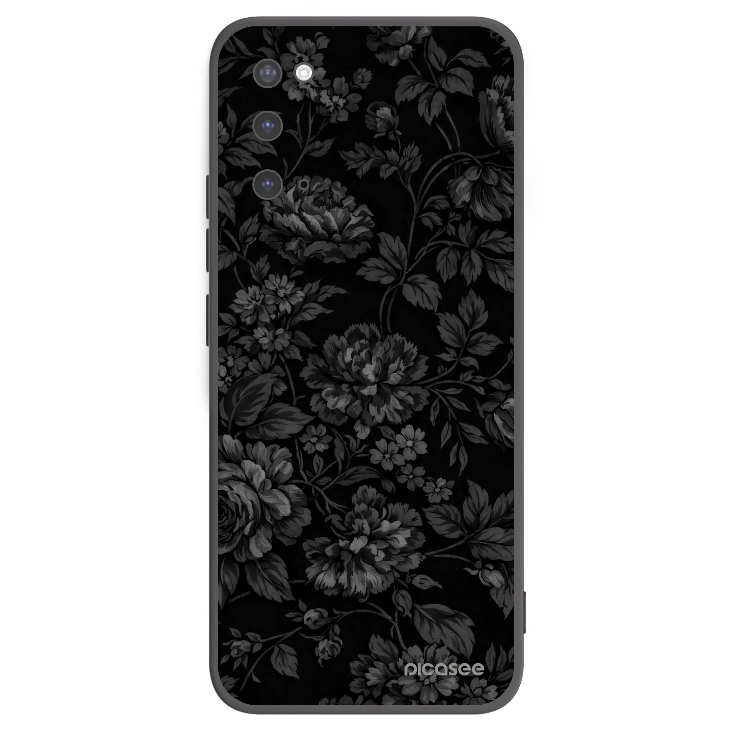 Picasee silikonowe czarne etui na Samsung Galaxy S20 G980F - Dark Romance
