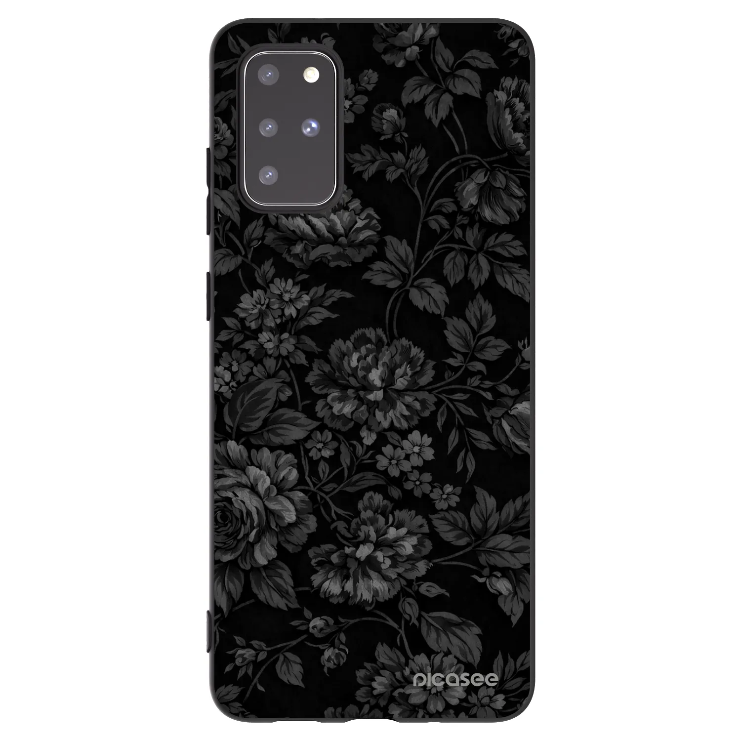 Picasee silikonowe czarne etui na Samsung Galaxy S20+ G985F - Dark Romance