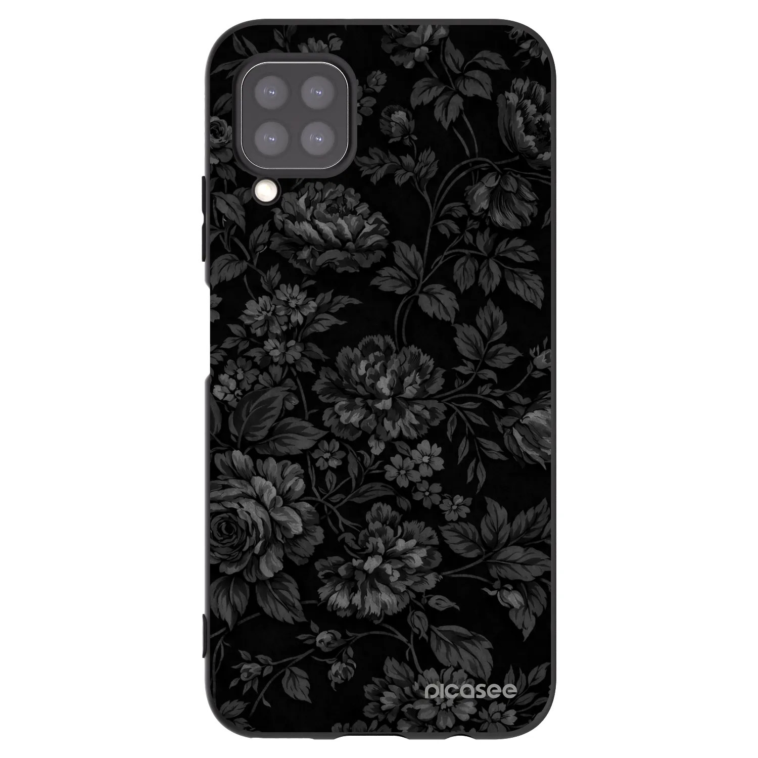 Picasee silikonowe czarne etui na Huawei P40 Lite - Dark Romance