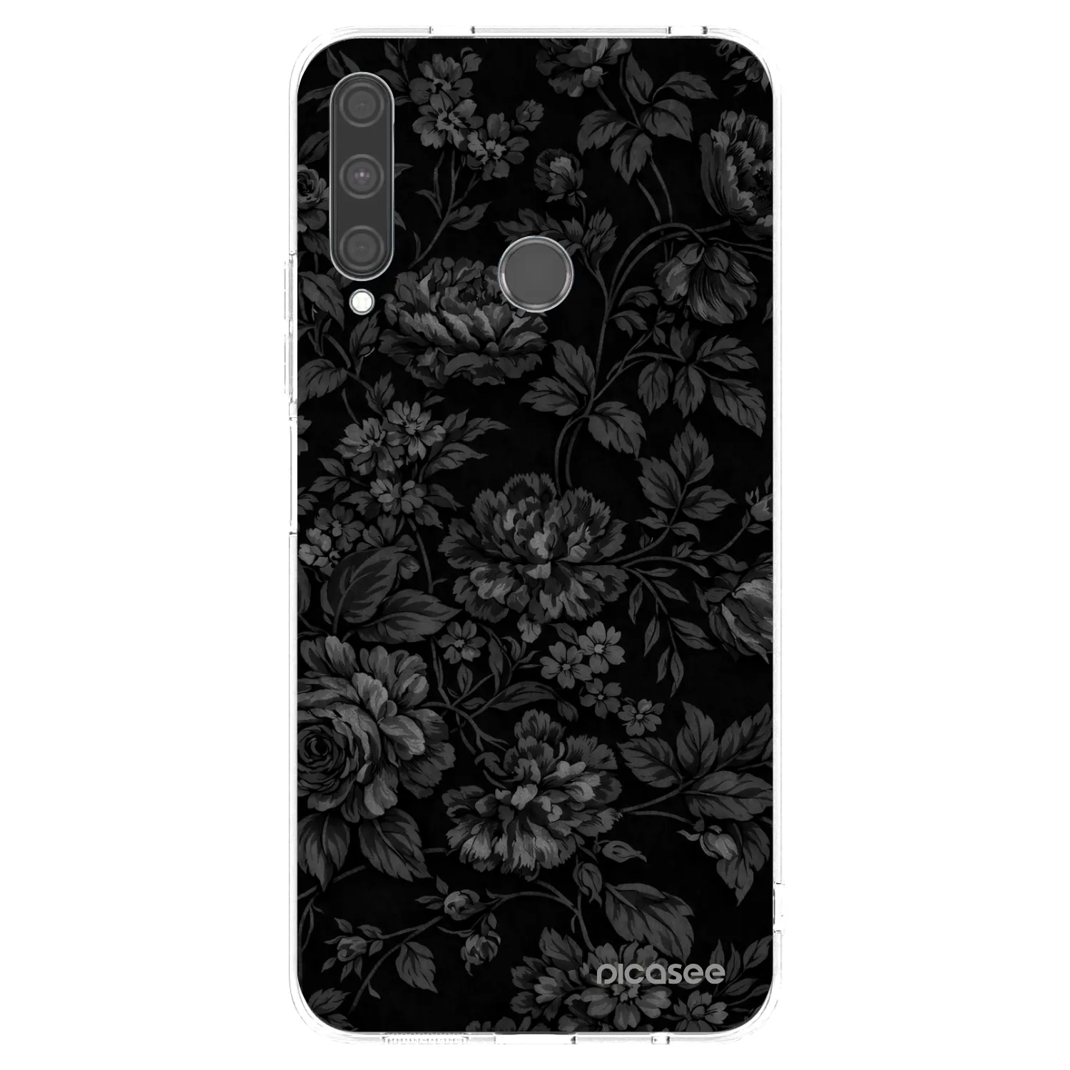 Picasee silikonowe przeźroczyste etui na Huawei P40 Lite E - Dark Romance