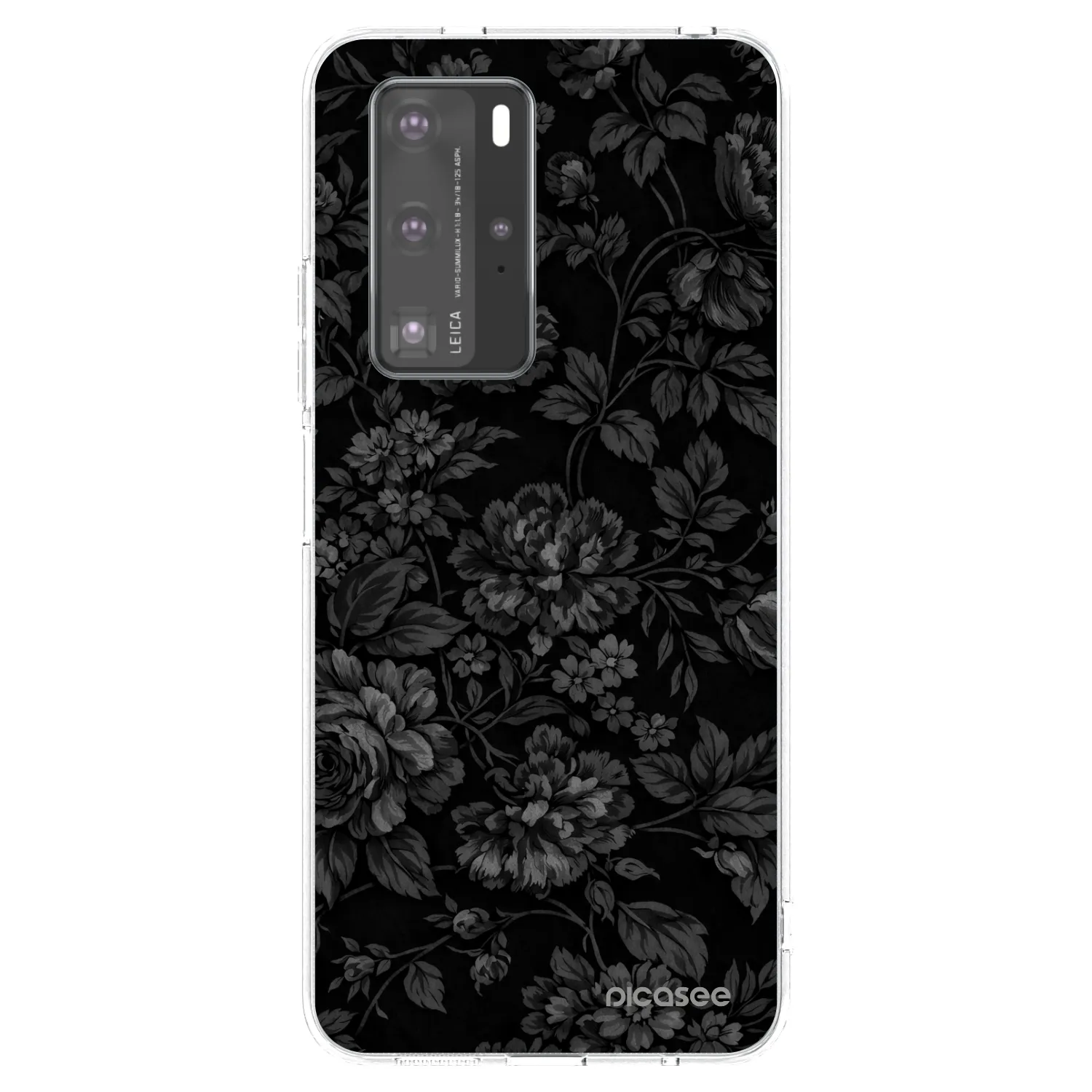 Picasee silikonowe przeźroczyste etui na Huawei P40 Pro - Dark Romance