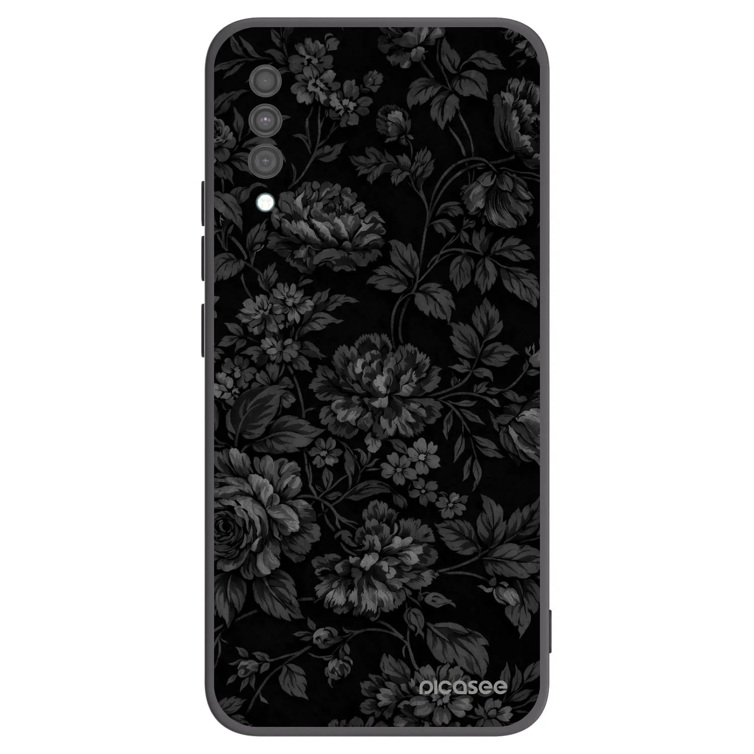 Picasee silikonowe czarne etui na Samsung Galaxy A30s A307F - Dark Romance