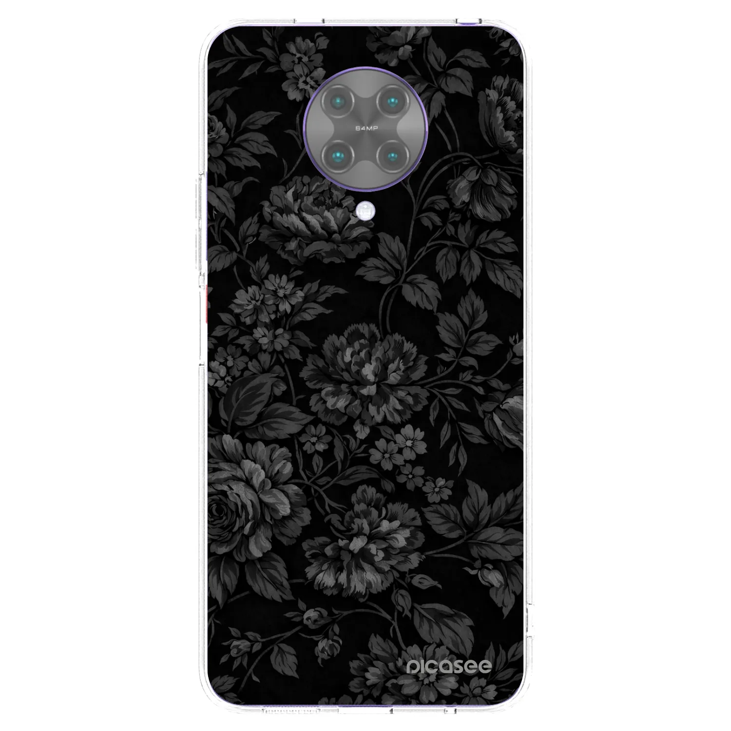 Picasee silikonowe przeźroczyste etui na Xiaomi Poco F2 Pro - Dark Romance
