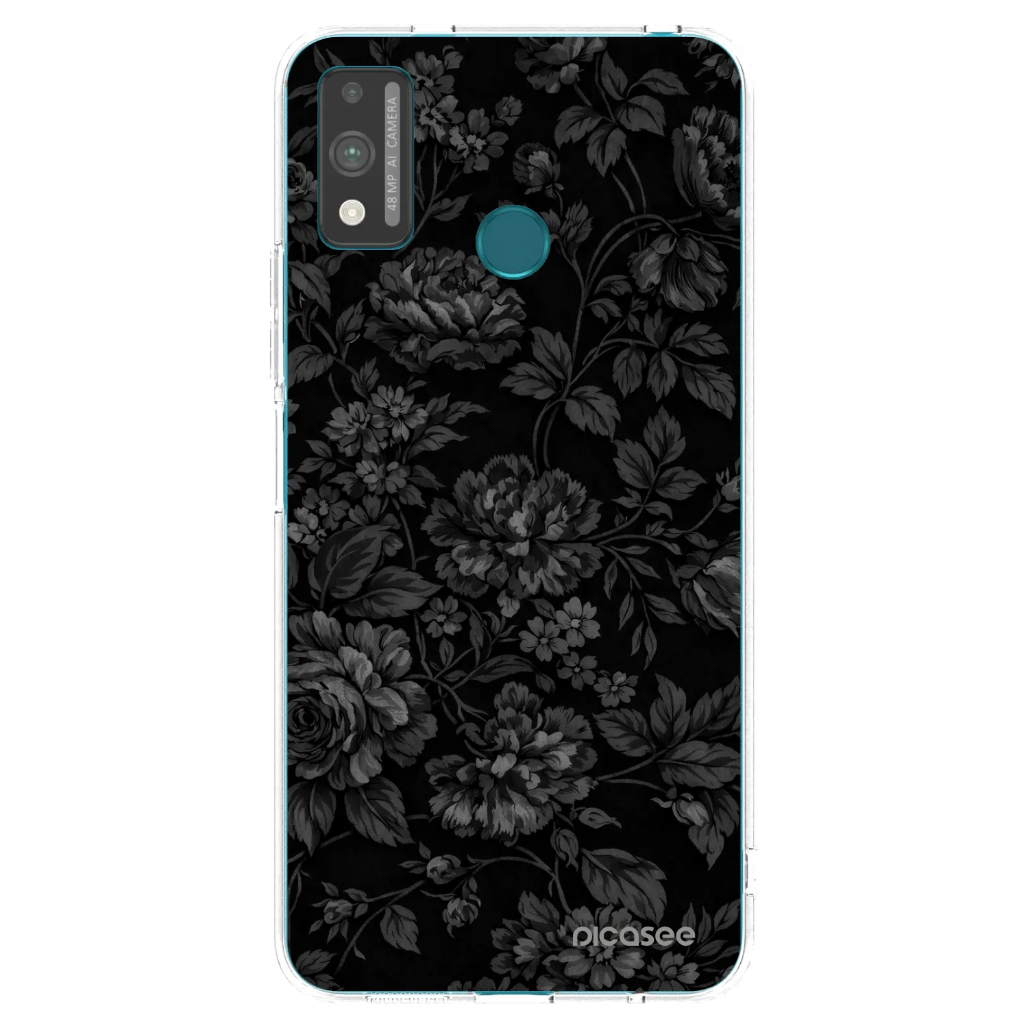 Picasee silikonowe przeźroczyste etui na Honor 9X Lite - Dark Romance