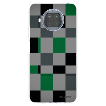 Picasee silikonowe przeźroczyste etui na Xiaomi Mi 10T Lite - Block Grid
