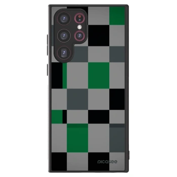 Picasee ULTIMATE CASE na Samsung Galaxy S22 Ultra 5G - Block Grid