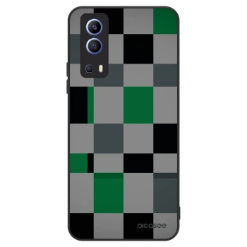 Etui na Vivo Y52 5G - Block Grid