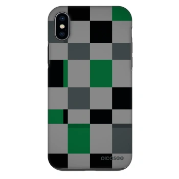 Etui na Apple iPhone XS Max - Block Grid