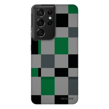Etui na Samsung Galaxy S21 Ultra 5G G998B - Block Grid