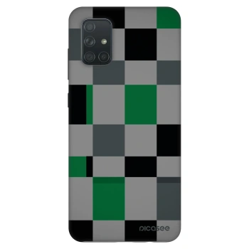 Etui na Samsung Galaxy A71 A715F - Block Grid