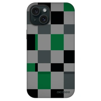 Picasee Fashion Case MagSafe na Apple iPhone 15 - Block Grid