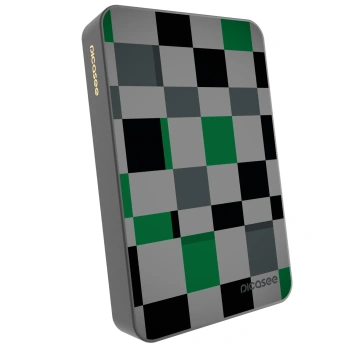 Powerbank z MagSafe 10 000 mAh Szary - Block Grid