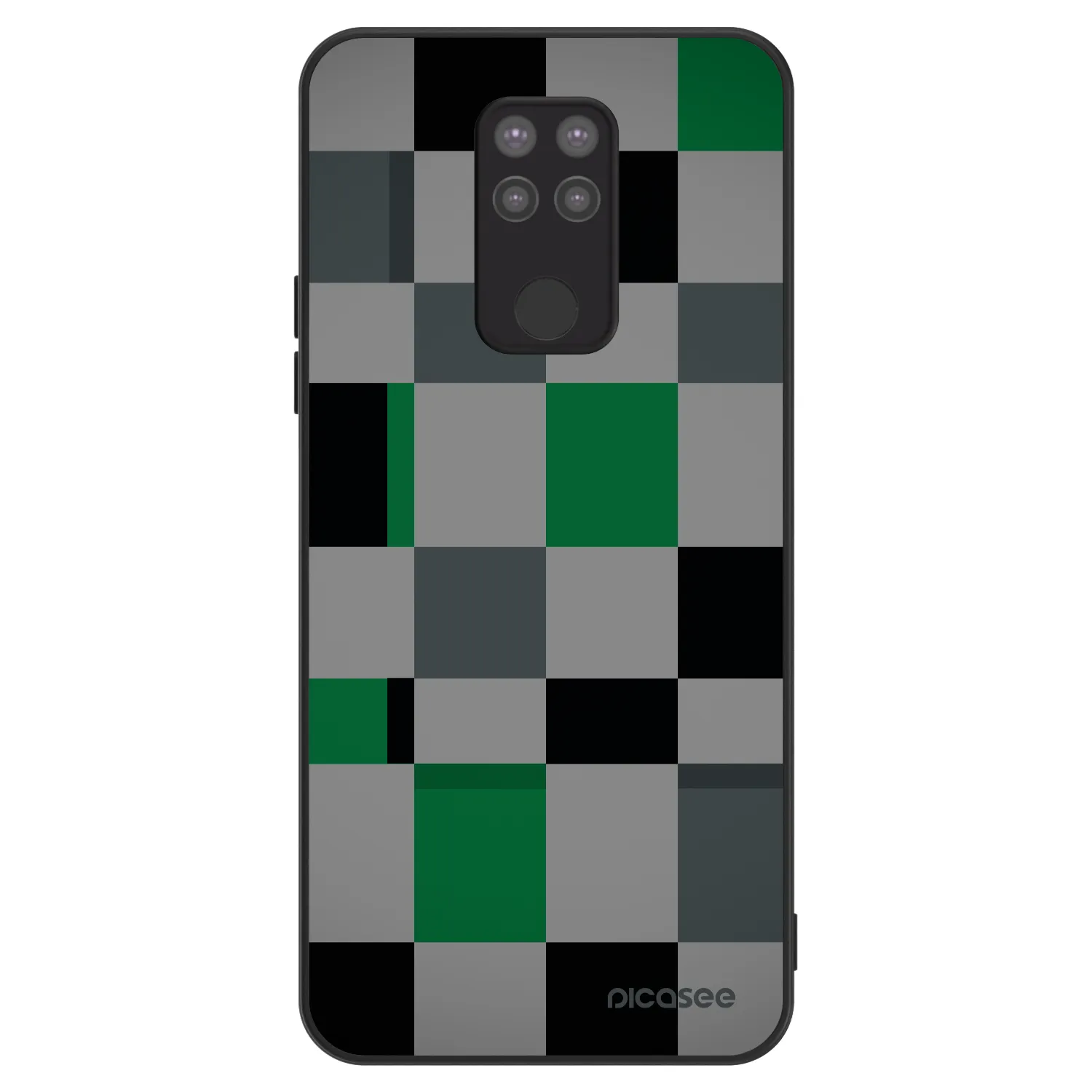Picasee ULTIMATE CASE na Xiaomi Redmi Note 9 - Block Grid