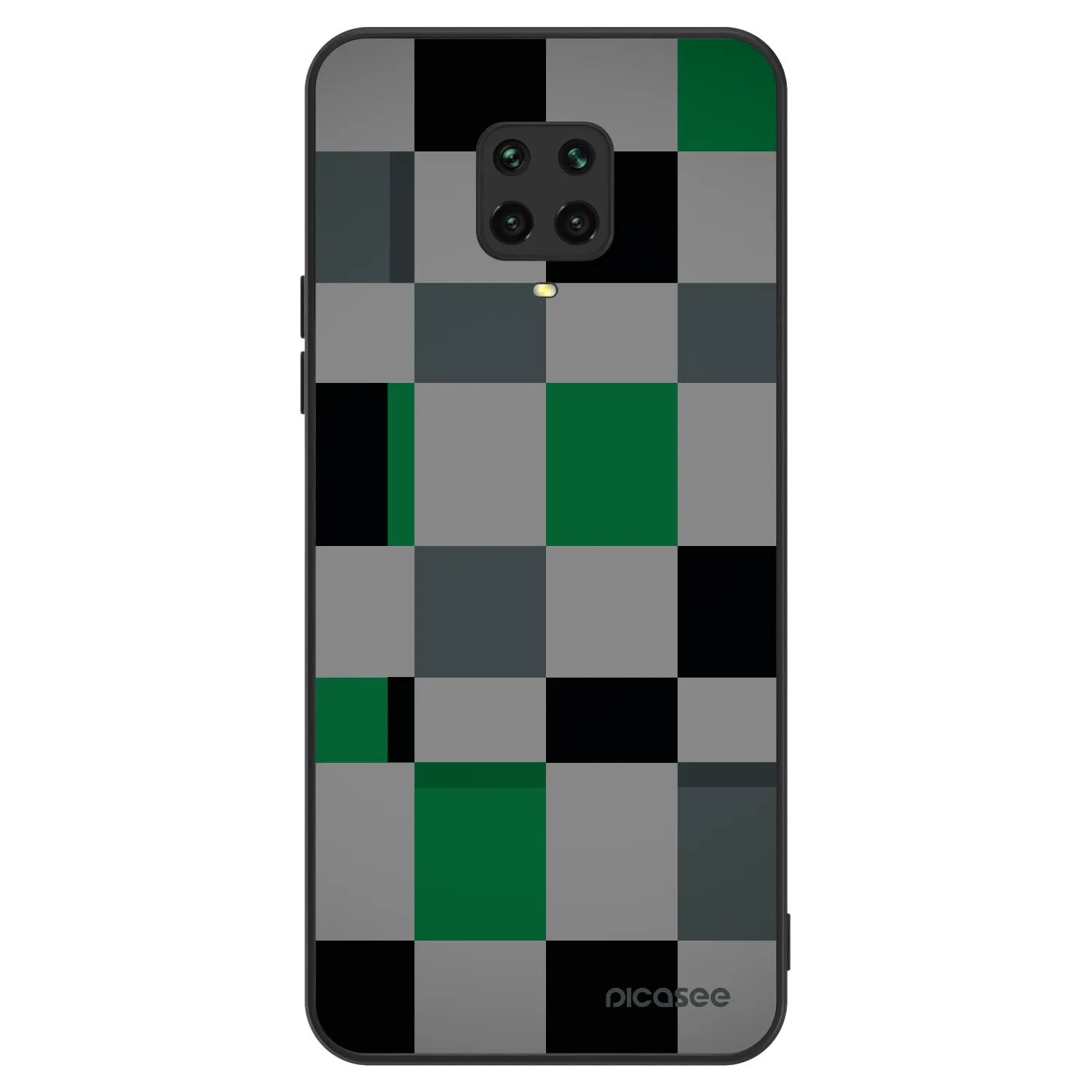 Picasee ULTIMATE CASE na Xiaomi Redmi Note 9 Pro - Block Grid