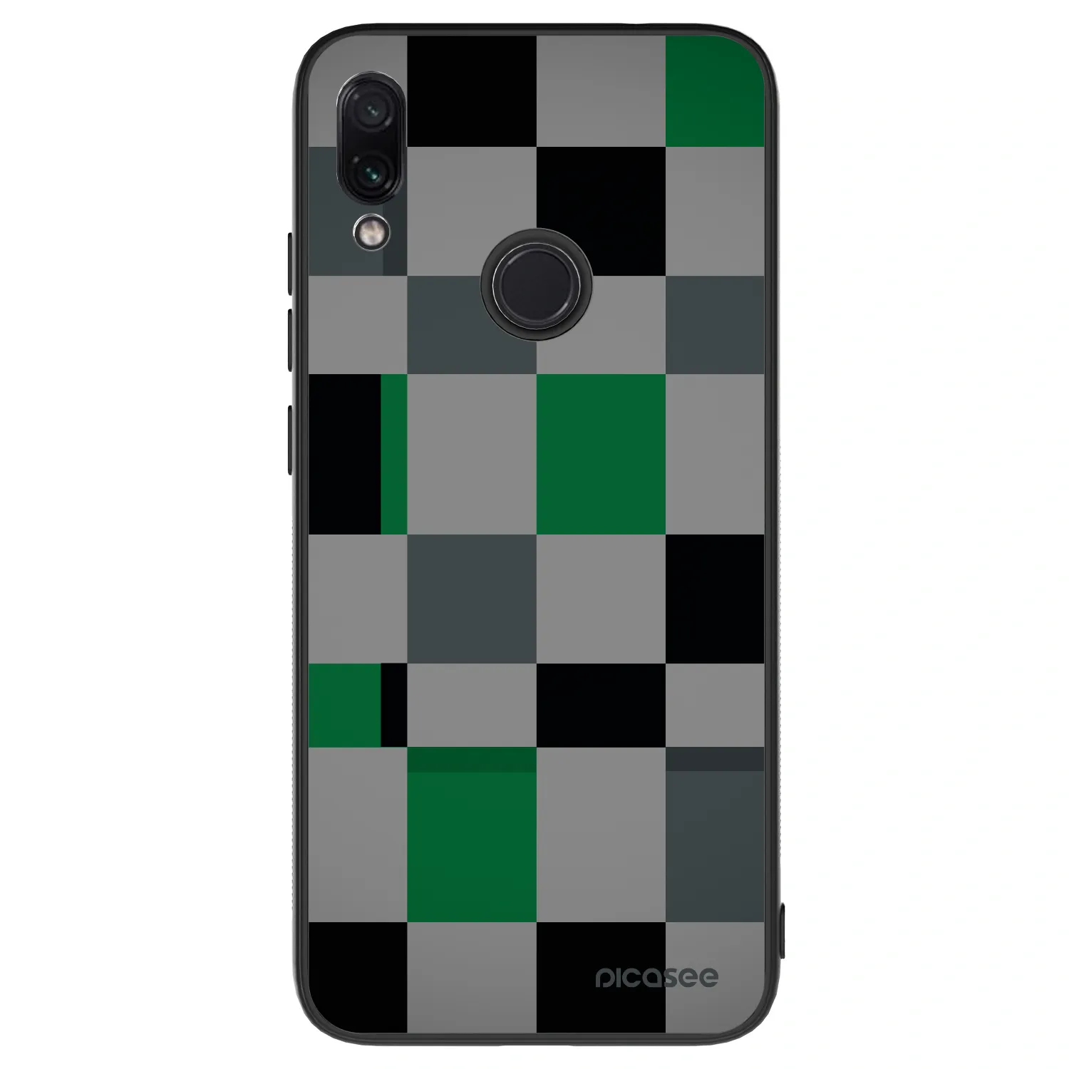 Picasee ULTIMATE CASE na Xiaomi Redmi Note 7 - Block Grid