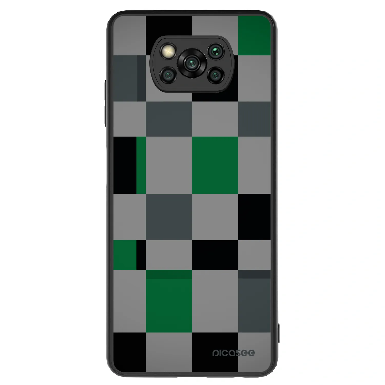 Picasee ULTIMATE CASE na Xiaomi Poco X3 - Block Grid