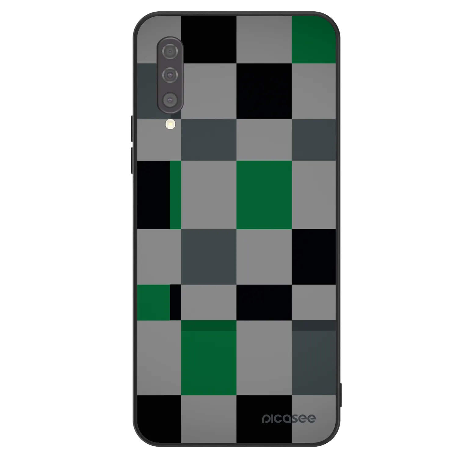 Picasee ULTIMATE CASE na Samsung Galaxy A50 A505F - Block Grid
