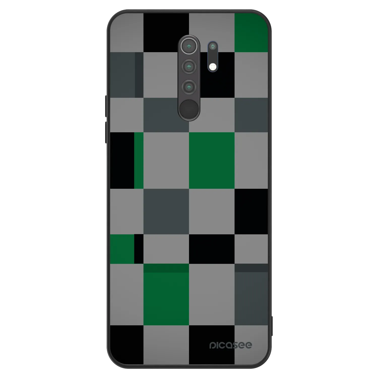 Picasee ULTIMATE CASE na Xiaomi Redmi 9 - Block Grid