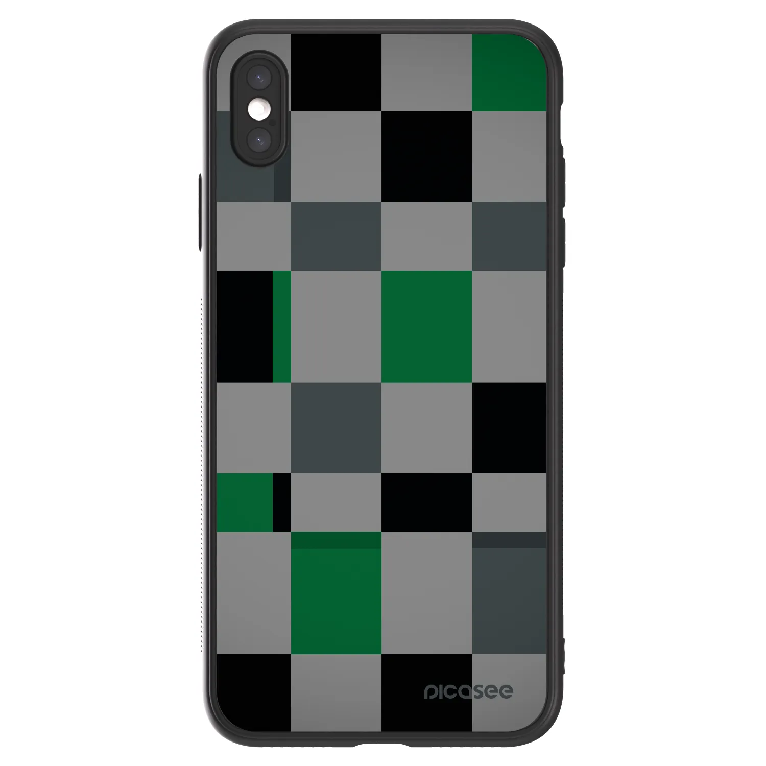 Picasee ULTIMATE CASE na Apple iPhone XS Max - Block Grid