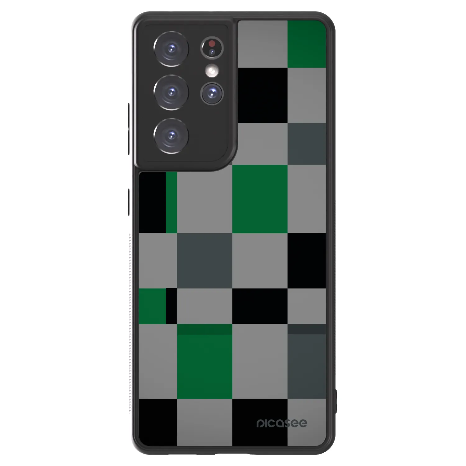 Picasee ULTIMATE CASE na Samsung Galaxy S21 Ultra 5G G998B - Block Grid