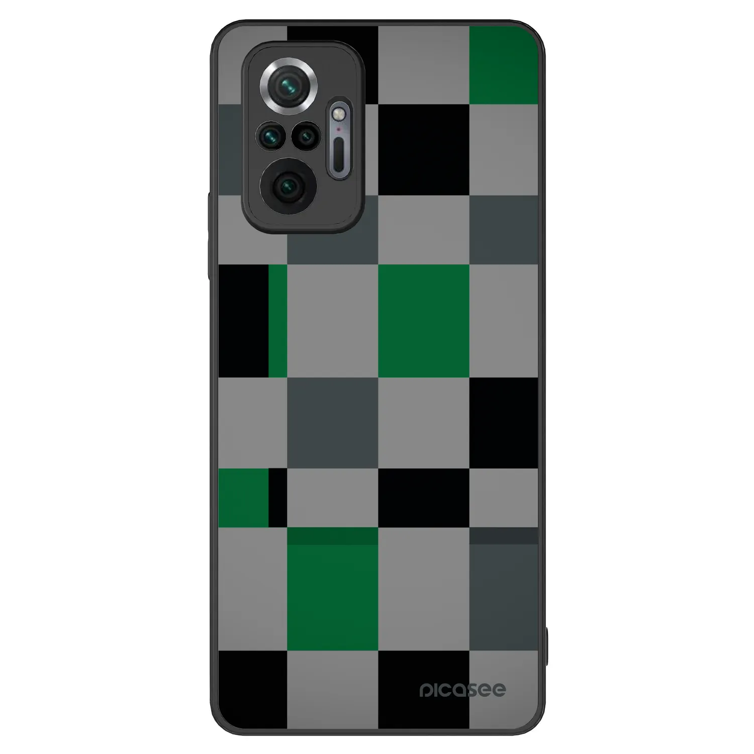 Picasee ULTIMATE CASE na Xiaomi Redmi Note 10 Pro - Block Grid