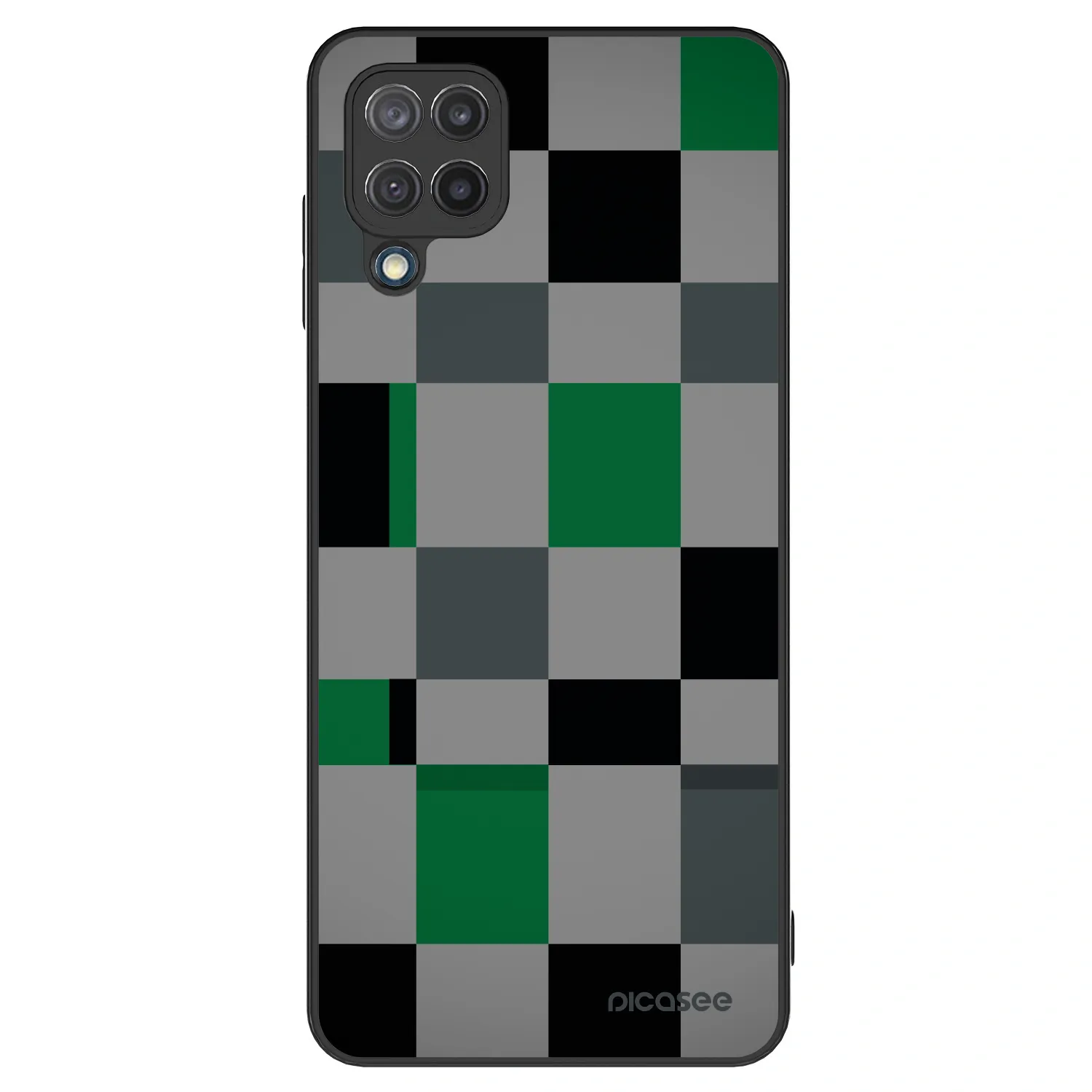 Picasee ULTIMATE CASE na Samsung Galaxy M12 M127F - Block Grid