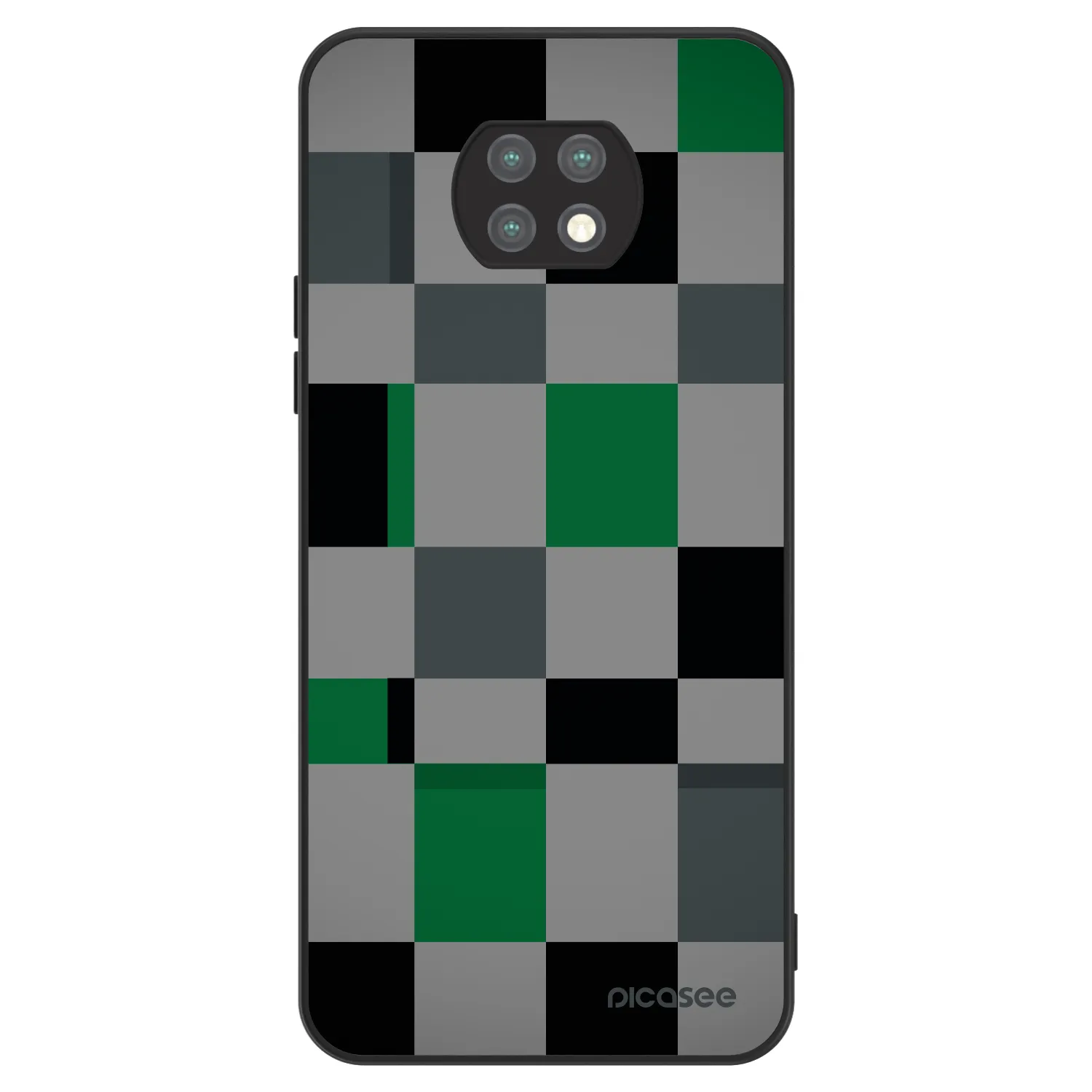 Picasee ULTIMATE CASE na Xiaomi Redmi Note 9T - Block Grid