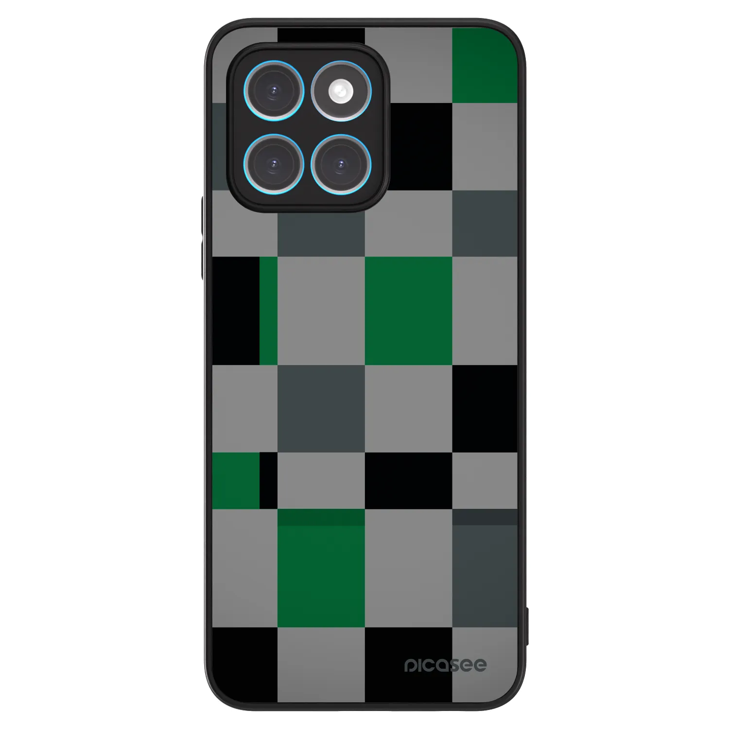 Picasee ULTIMATE CASE na Honor X8 4G - Block Grid